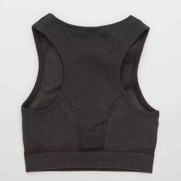 aerie OFFLINE Seamless Zip Front Sports Bra - Picture 6 of 12